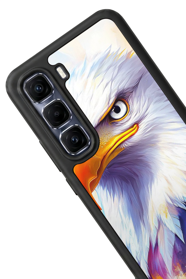 Infinix Hot 60 Pro Plus Uyumlu Besiktas Tasarımlı Glossy Premium Kılıf