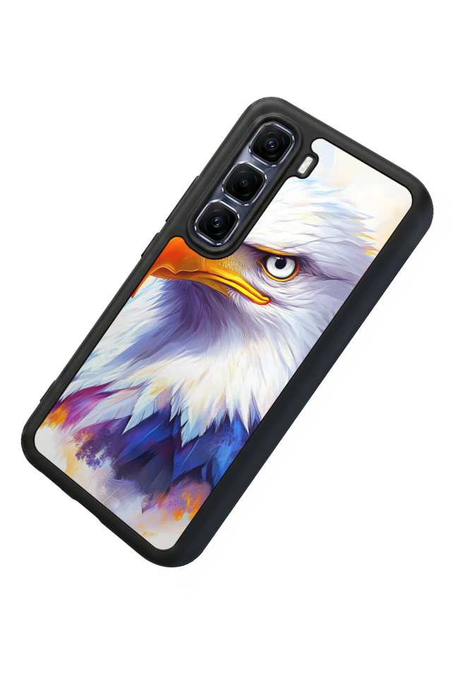 Infinix Hot 60 Pro Plus Uyumlu Besiktas Tasarımlı Glossy Premium Kılıf