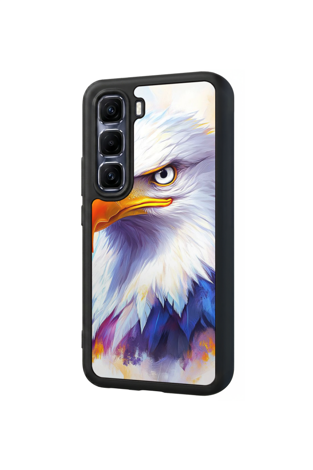Infinix Hot 60 Pro Plus Uyumlu Besiktas Tasarımlı Glossy Premium Kılıf