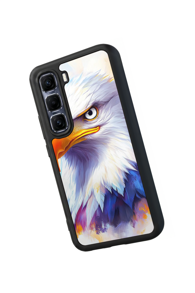 Infinix Hot 60 Pro Plus Uyumlu Besiktas Tasarımlı Glossy Premium Kılıf