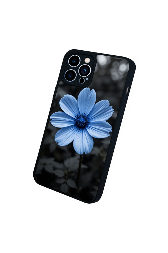 iPhone 12 Pro Max Uyumlu Cicek Tasarımlı Glossy Premium Kılıf