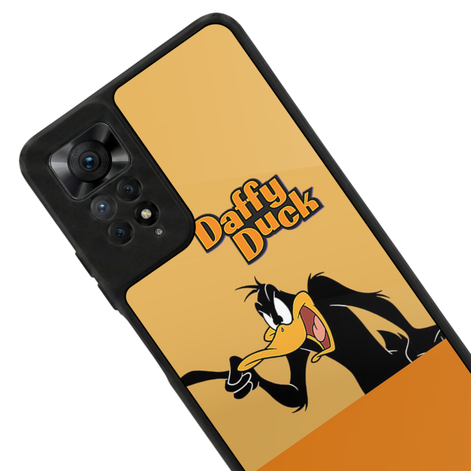 Xiaomi Redmi Note 11 Pro Uyumlu Daffy duck Tasarımlı Glossy Premium Kılıf