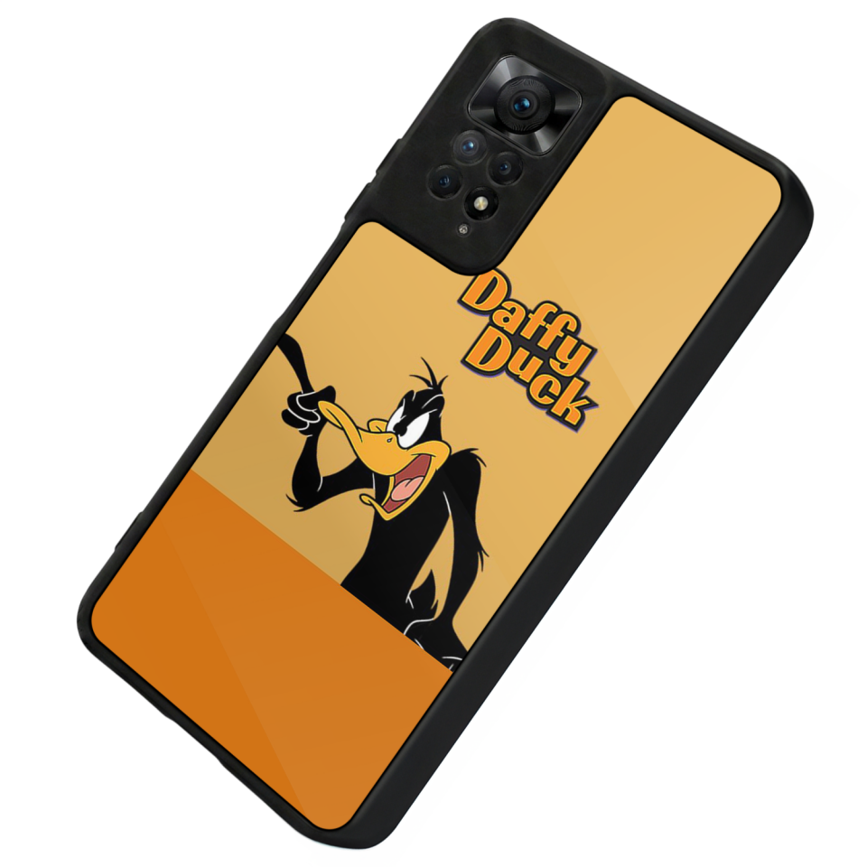 Xiaomi Redmi Note 11 Pro Uyumlu Daffy duck Tasarımlı Glossy Premium Kılıf