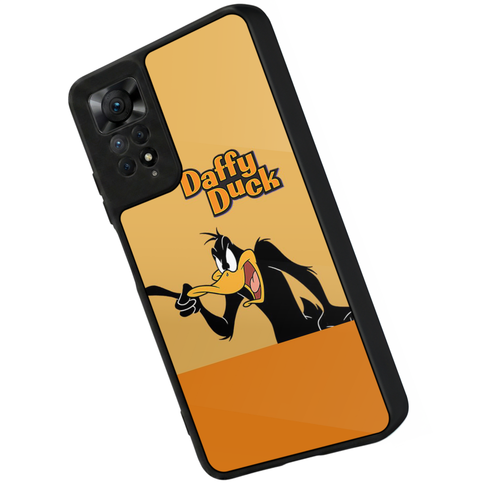 Xiaomi Redmi Note 11 Pro Uyumlu Daffy duck Tasarımlı Glossy Premium Kılıf