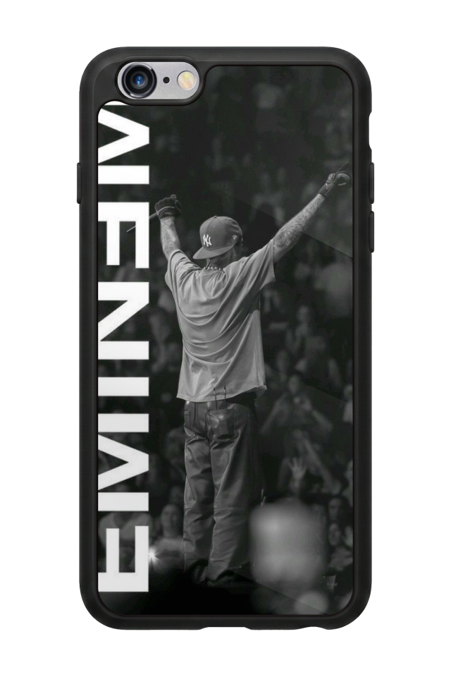 iPhone 6 Plus Uyumlu Eminem Tasarımlı Glossy Premium Kılıf