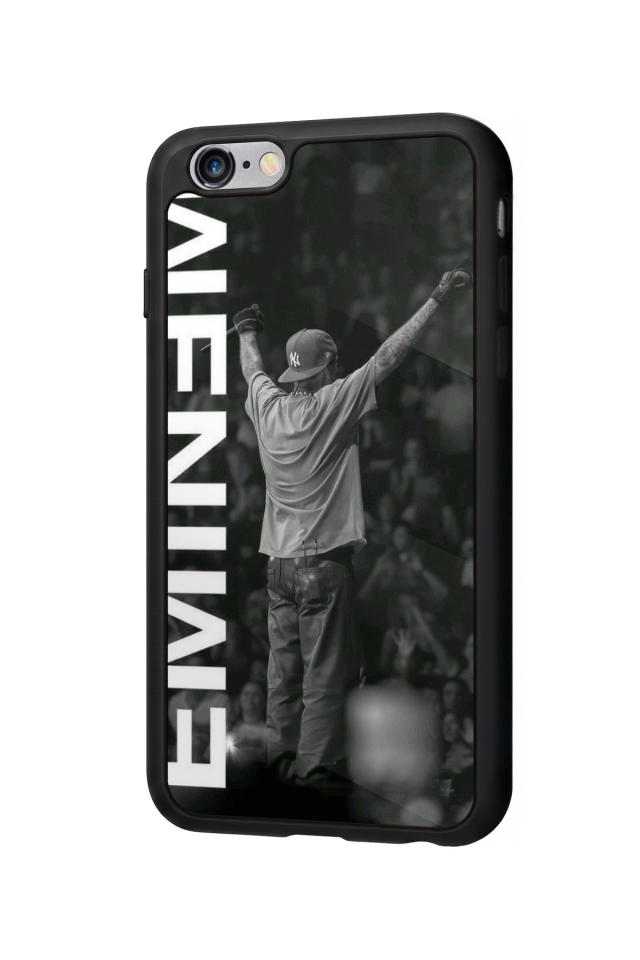 iPhone 6 Plus Uyumlu Eminem Tasarımlı Glossy Premium Kılıf