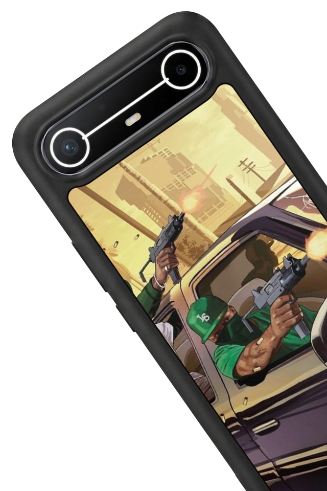 Tecno Spark Slim 5G Uyumlu GTA Tasarımlı Glossy Premium Kılıf
