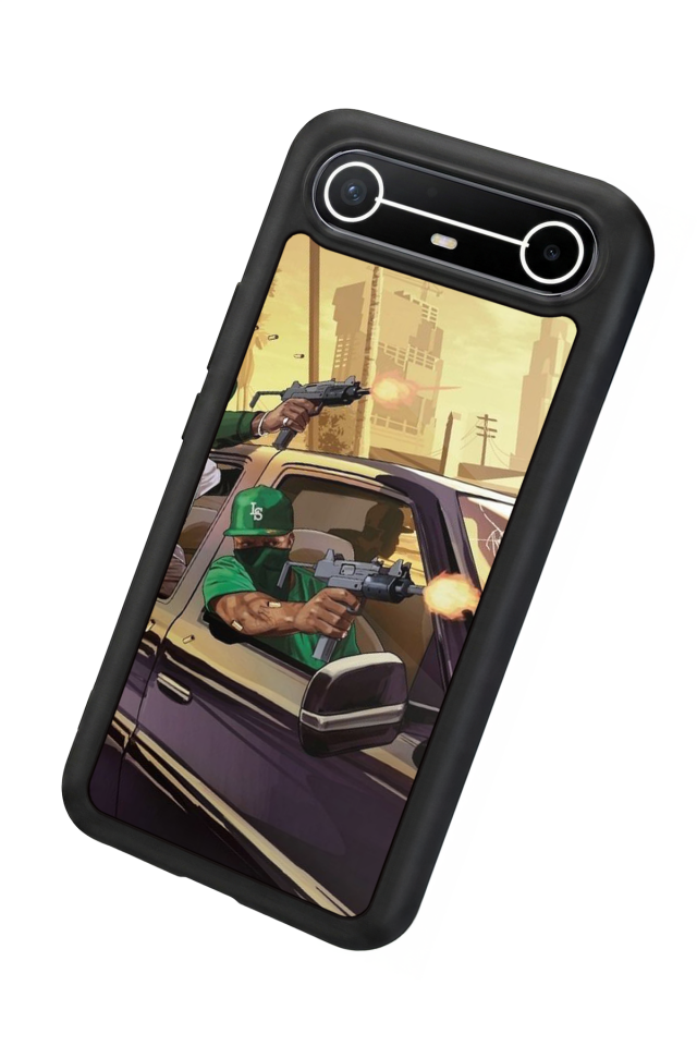 Tecno Spark Slim 5G Uyumlu GTA Tasarımlı Glossy Premium Kılıf