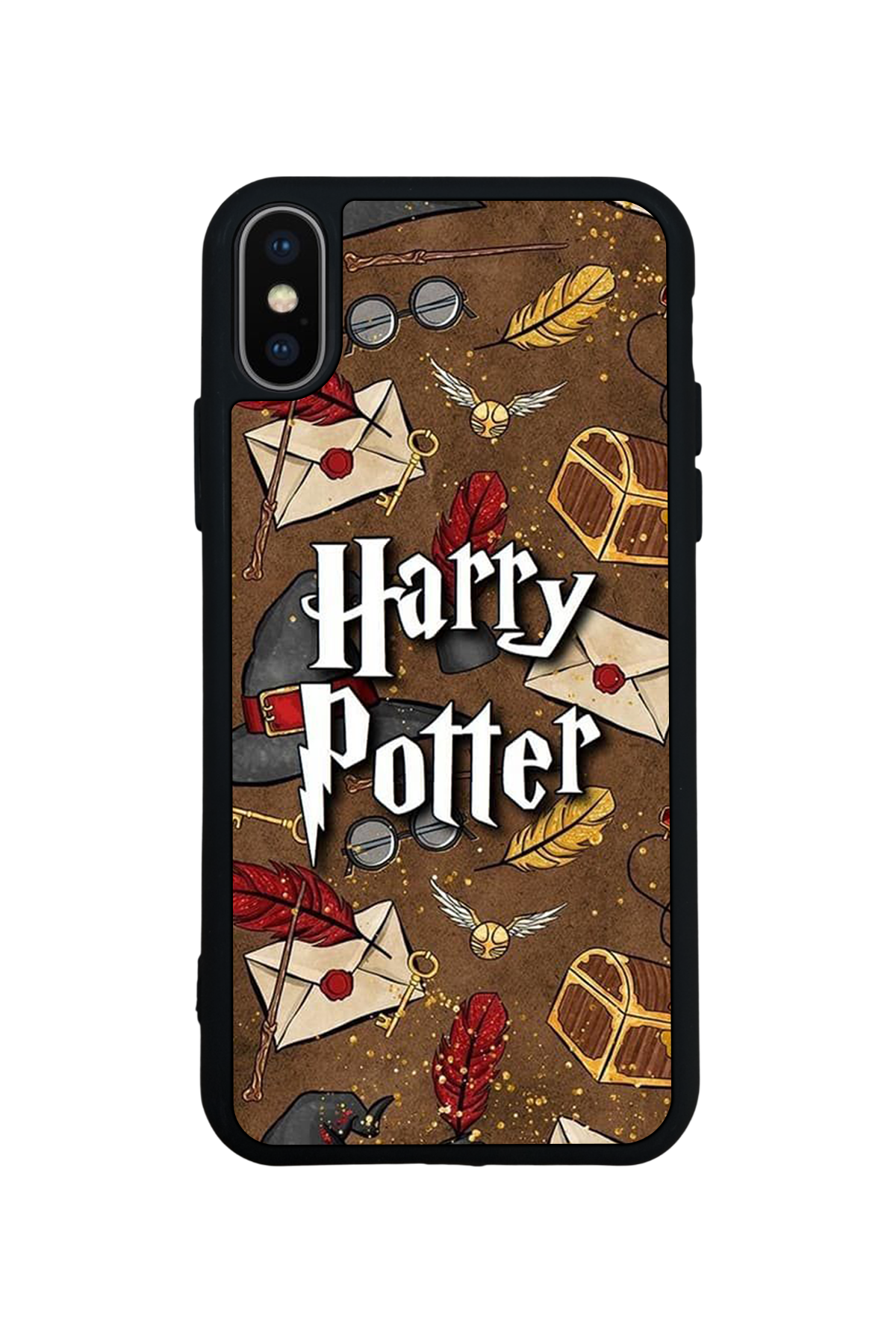 iPhone X/ XS Uyumlu HarryPotter Tasarımlı Glossy Premium Kılıf