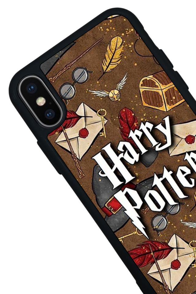 iPhone X/ XS Uyumlu HarryPotter Tasarımlı Glossy Premium Kılıf