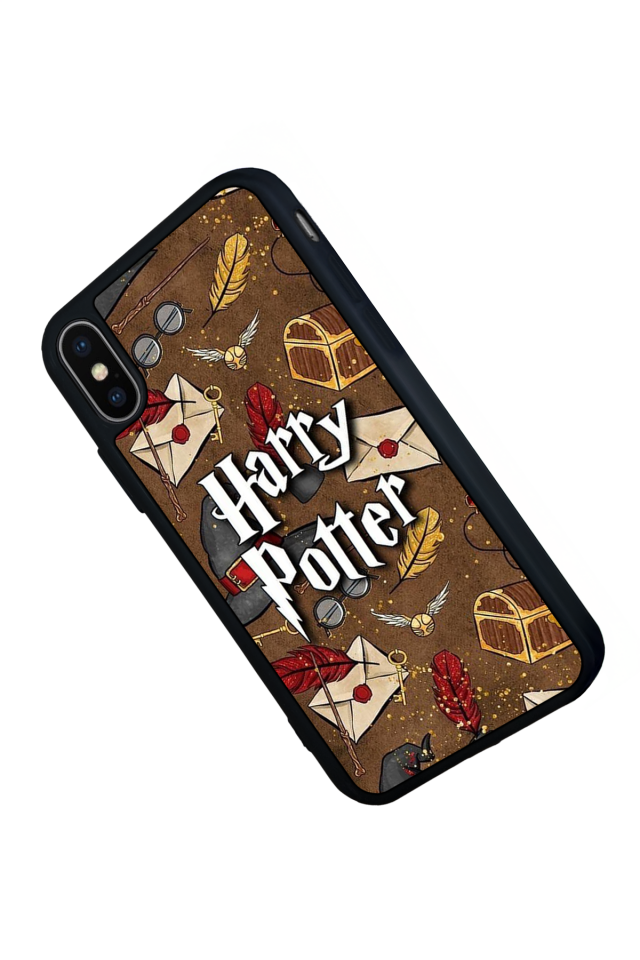 iPhone X/ XS Uyumlu HarryPotter Tasarımlı Glossy Premium Kılıf