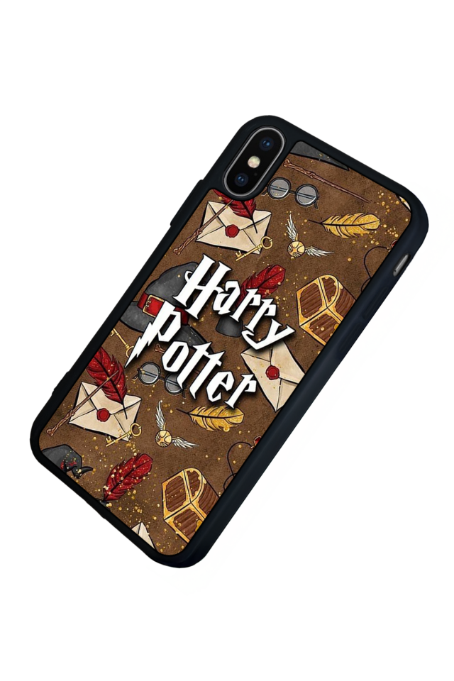iPhone X/ XS Uyumlu HarryPotter Tasarımlı Glossy Premium Kılıf