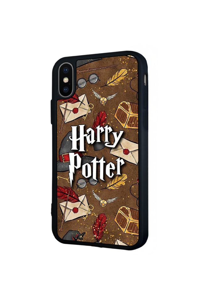 iPhone X/ XS Uyumlu HarryPotter Tasarımlı Glossy Premium Kılıf
