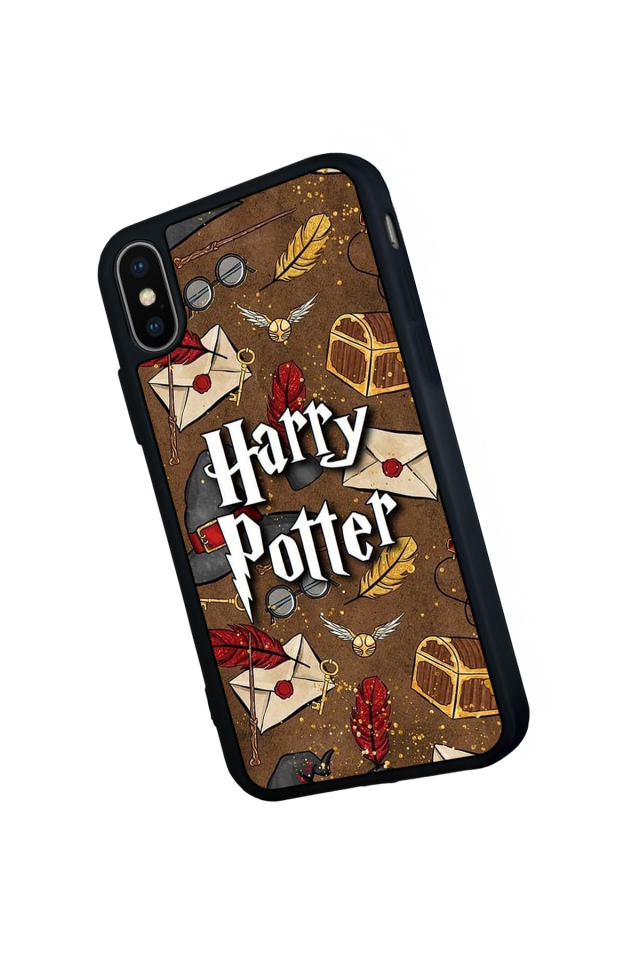 iPhone X/ XS Uyumlu HarryPotter Tasarımlı Glossy Premium Kılıf