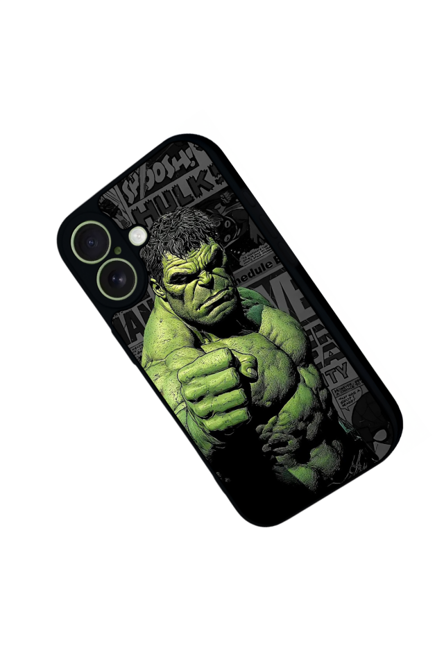 iPhone 17 Uyumlu Hulk Tasarımlı Glossy Premium Kılıf