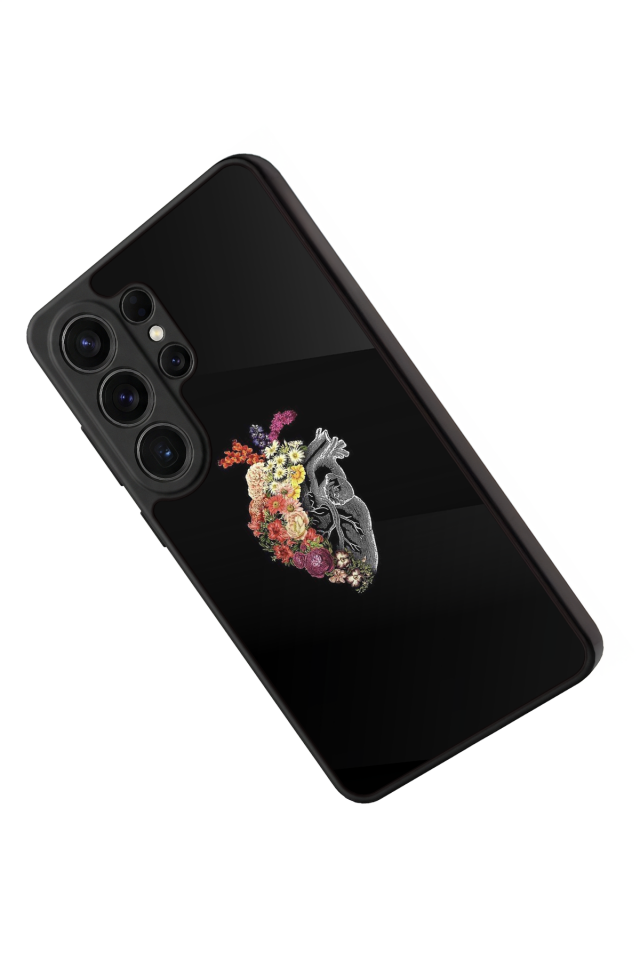 Samsung Galaxy S26 Ultra Uyumlu Kalp Love Tasarımlı Glossy Premium Kılıf