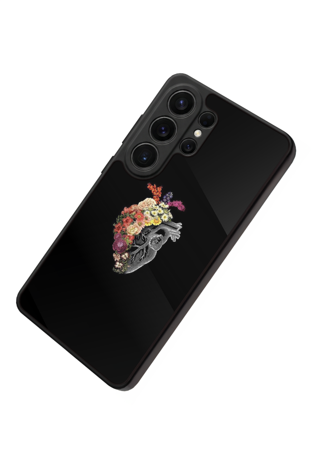 Samsung Galaxy S26 Ultra Uyumlu Kalp Love Tasarımlı Glossy Premium Kılıf
