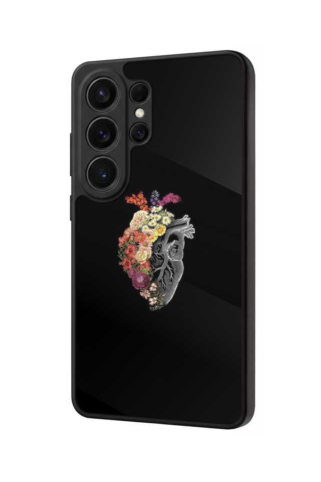 Samsung Galaxy S26 Ultra Uyumlu Kalp Love Tasarımlı Glossy Premium Kılıf