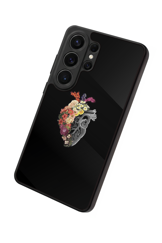 Samsung Galaxy S26 Ultra Uyumlu Kalp Love Tasarımlı Glossy Premium Kılıf