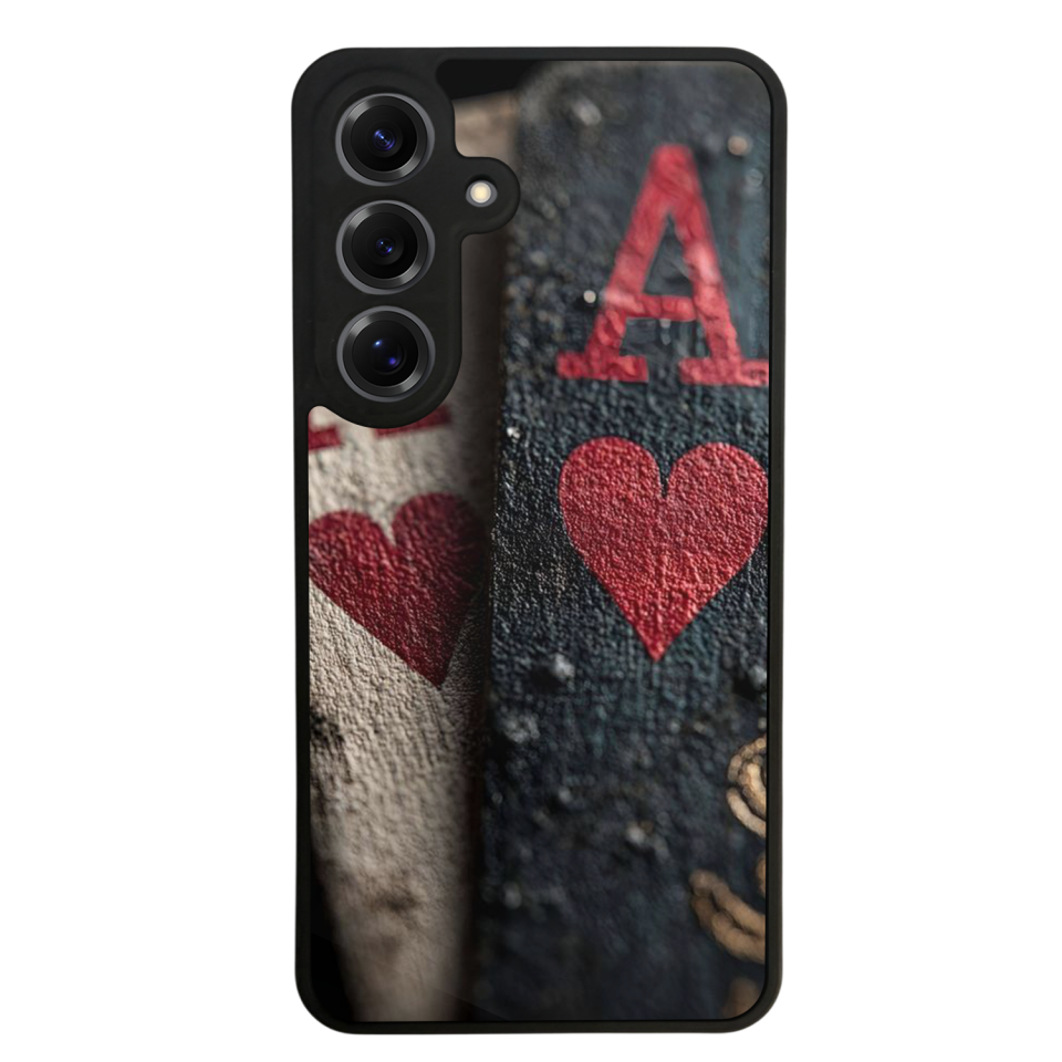 Samsung Galaxy S25 Uyumlu Kart Tasarımlı Glossy Premium Kılıf