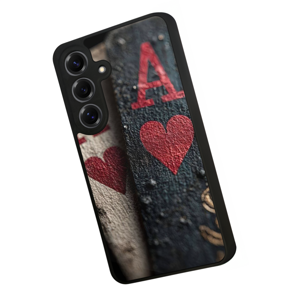 Samsung Galaxy S25 Uyumlu Kart Tasarımlı Glossy Premium Kılıf