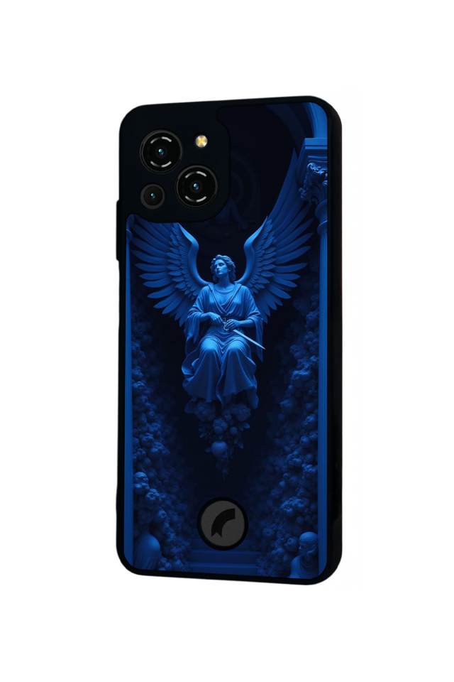 Reeder S23 Pro Max Uyumlu Melek Tasarımlı Glossy Premium Kılıf