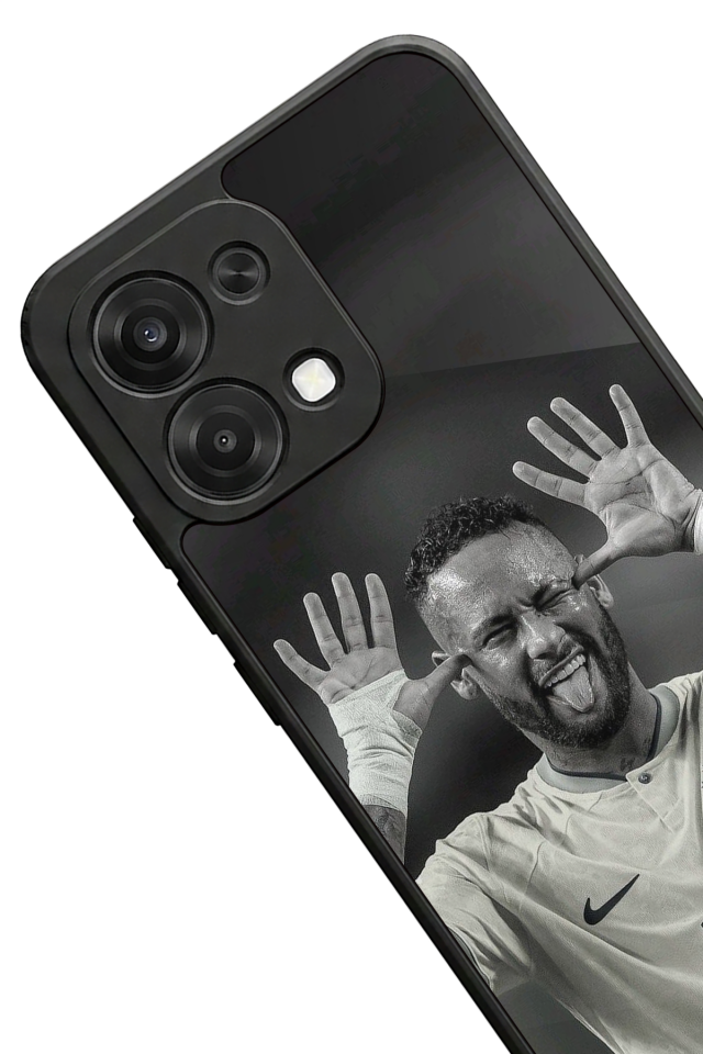 Oppo A6 Pro Uyumlu Neymar Tasarımlı Glossy Premium Kılıf
