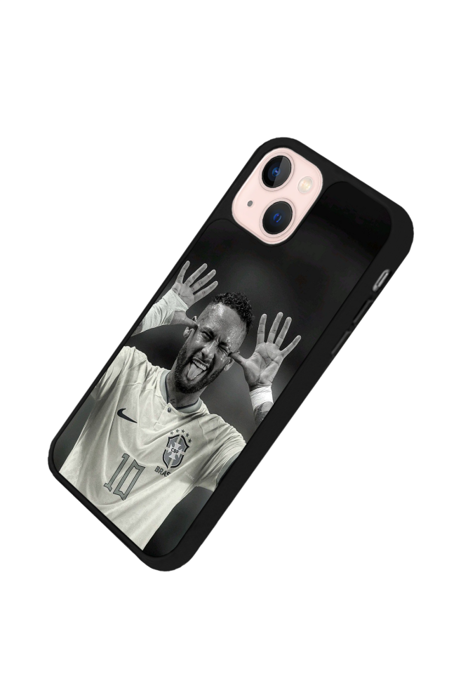 iPhone 13 Mini Uyumlu Neymar Tasarımlı Glossy Premium Kılıf
