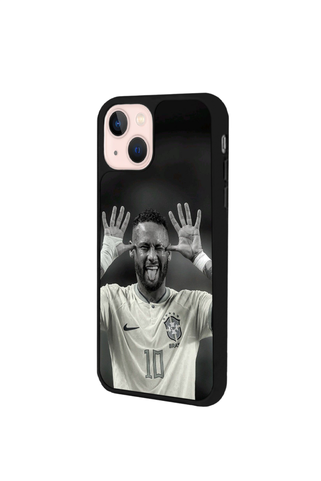iPhone 13 Mini Uyumlu Neymar Tasarımlı Glossy Premium Kılıf