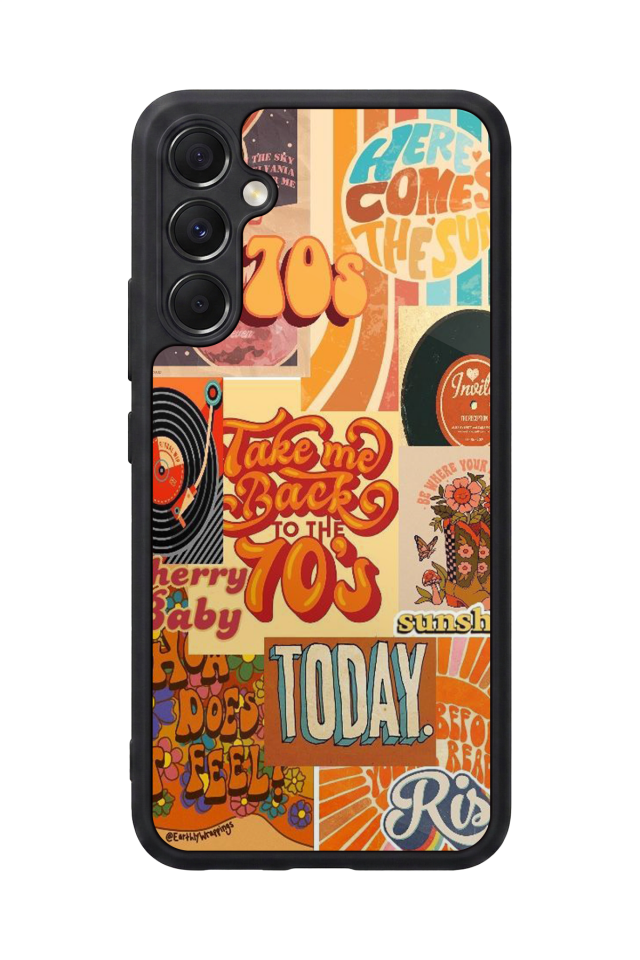 Samsung Galaxy M34 Uyumlu Poster Tasarımlı Glossy Premium Kılıf