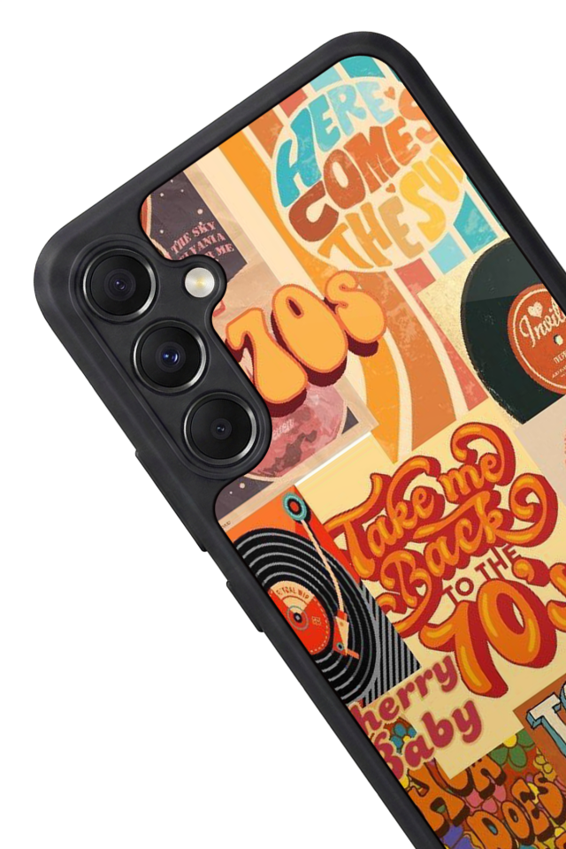 Samsung Galaxy M34 Uyumlu Poster Tasarımlı Glossy Premium Kılıf