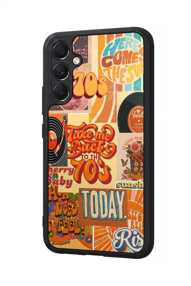 Samsung Galaxy M34 Uyumlu Poster Tasarımlı Glossy Premium Kılıf