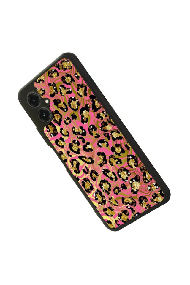 Omix X5 Uyumlu Hologram Leopar Tasarımlı Glossy Premium Kılıf