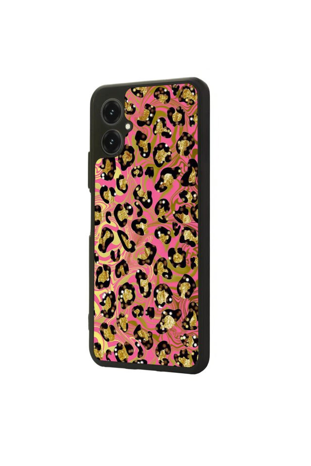 Omix X5 Uyumlu Hologram Leopar Tasarımlı Glossy Premium Kılıf