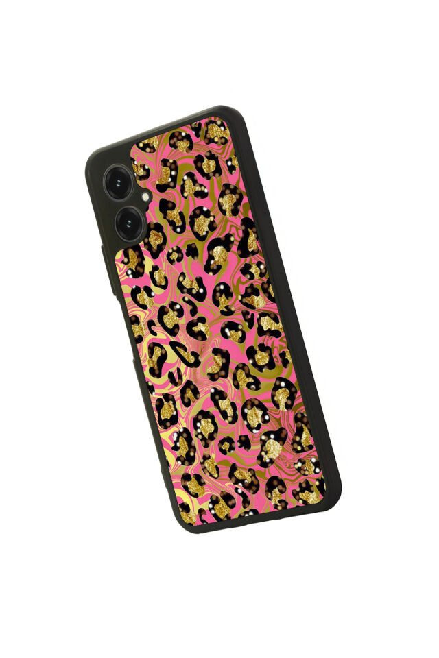 Omix X5 Uyumlu Hologram Leopar Tasarımlı Glossy Premium Kılıf