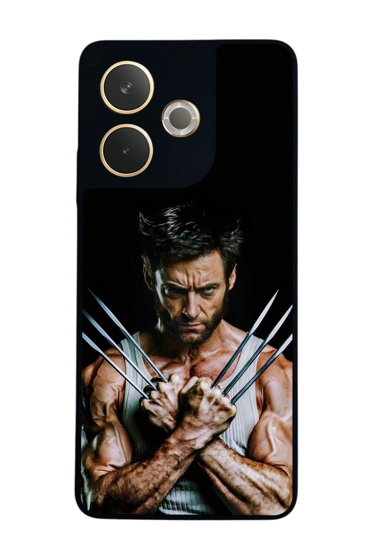Oppo A5 Pro Uyumlu Wolverine Tasarımlı Glossy Premium Kılıf