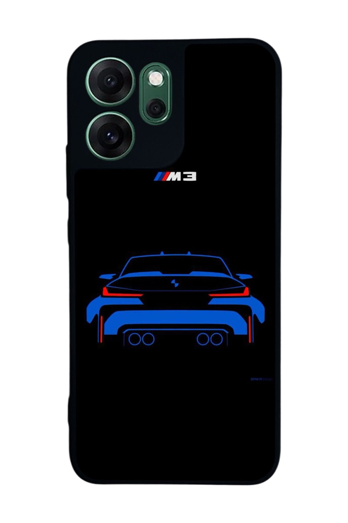 Oppo Reno 14F Uyumlu BMW Tasarımlı Glossy Premium Kılıf