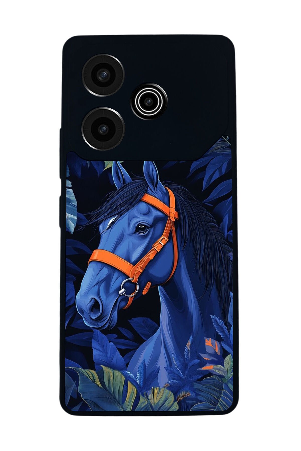Tecno Pova 6 Uyumlu At Horse Tasarımlı Glossy Premium Kılıf
