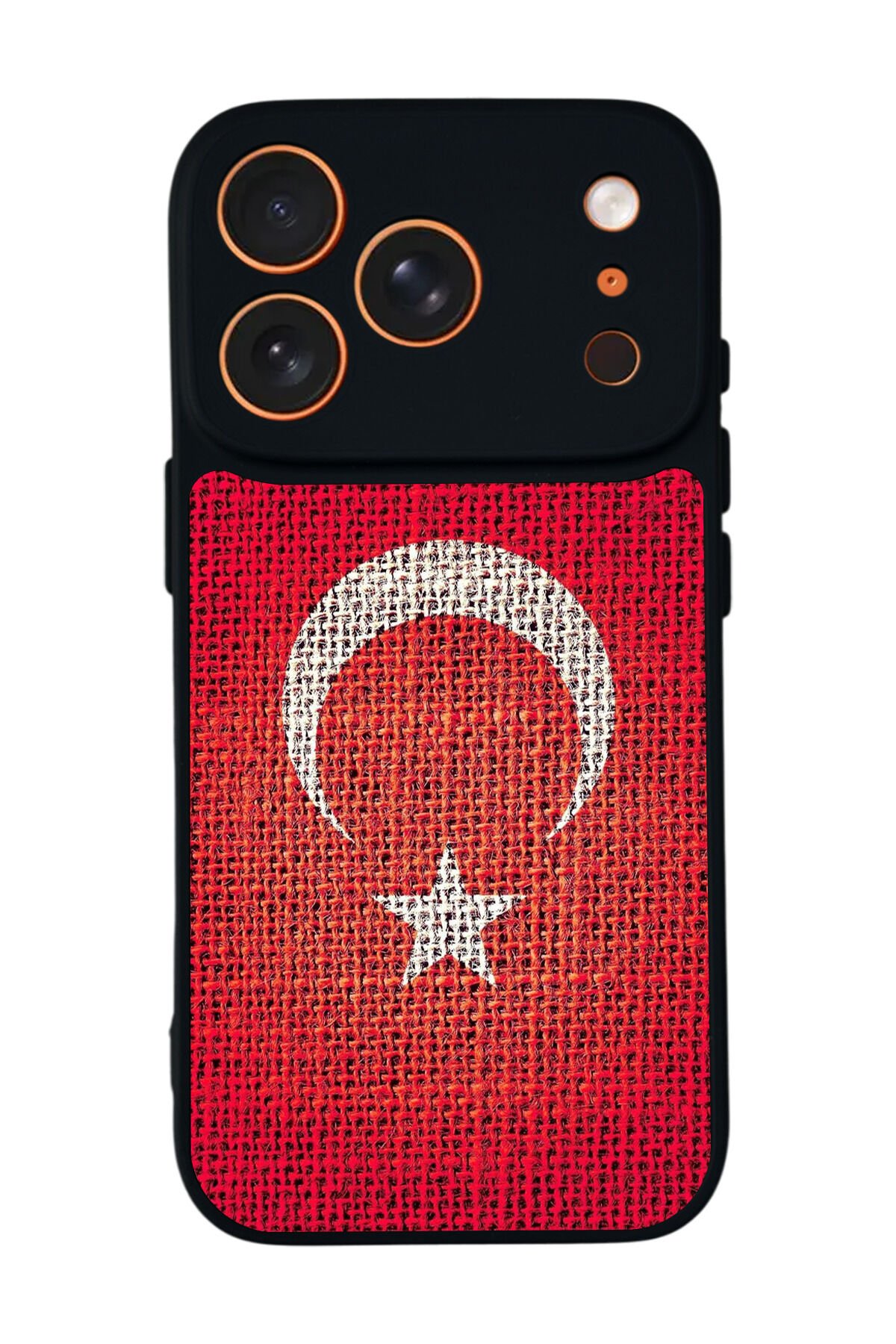 iPhone 17 Pro Uyumlu Türk Bayragi Tasarımlı Glossy Premium Kılıf