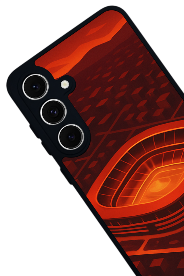 Samsung Galaxy S24 FE Uyumlu Aslan Tasarımlı Glossy Premium Kılıf