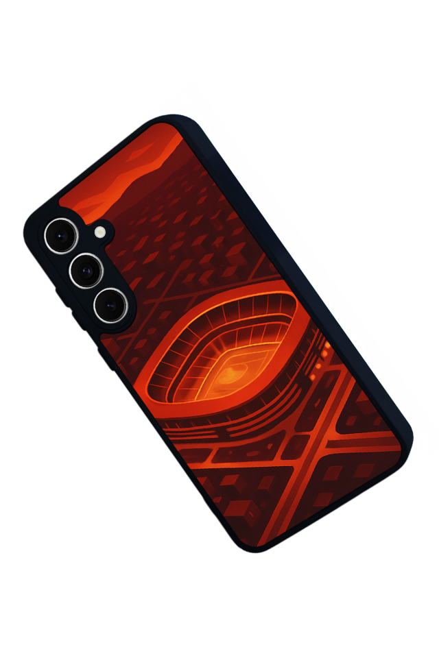 Samsung Galaxy S24 FE Uyumlu Aslan Tasarımlı Glossy Premium Kılıf
