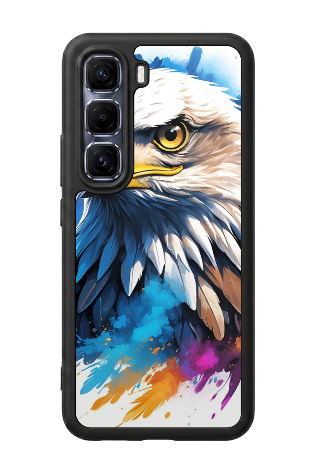 Infinix Hot 60 Pro Plus Uyumlu Besiktas Tasarımlı Glossy Premium Kılıf