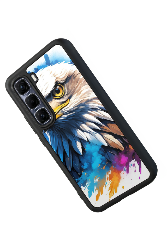 Infinix Hot 60 Pro Plus Uyumlu Besiktas Tasarımlı Glossy Premium Kılıf