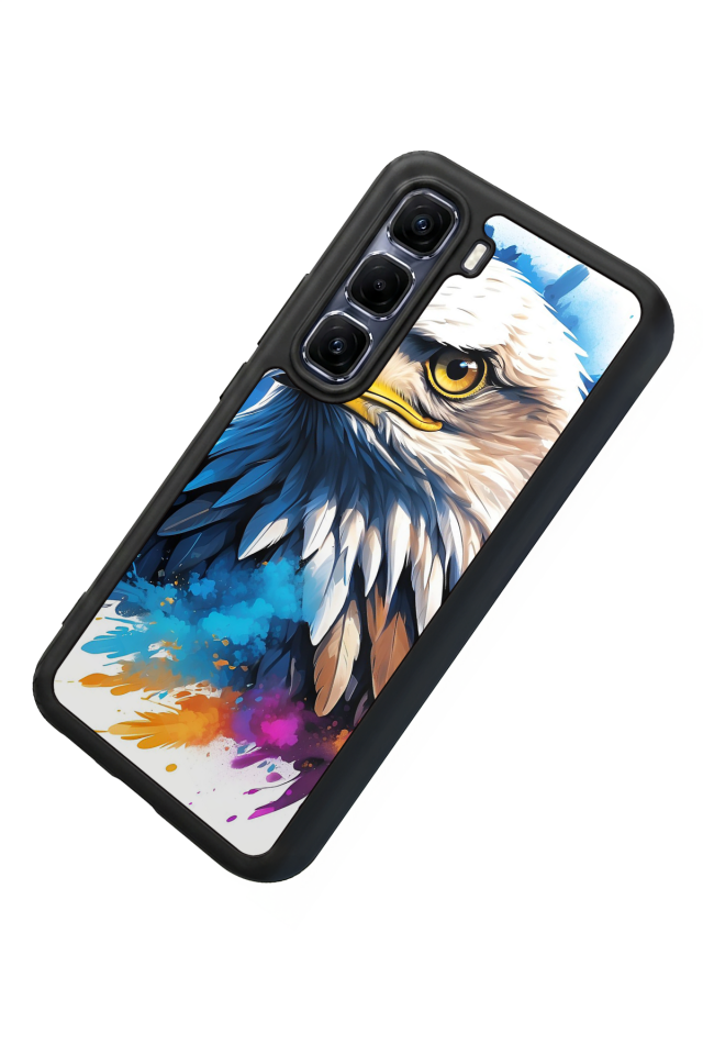 Infinix Hot 60 Pro Plus Uyumlu Besiktas Tasarımlı Glossy Premium Kılıf