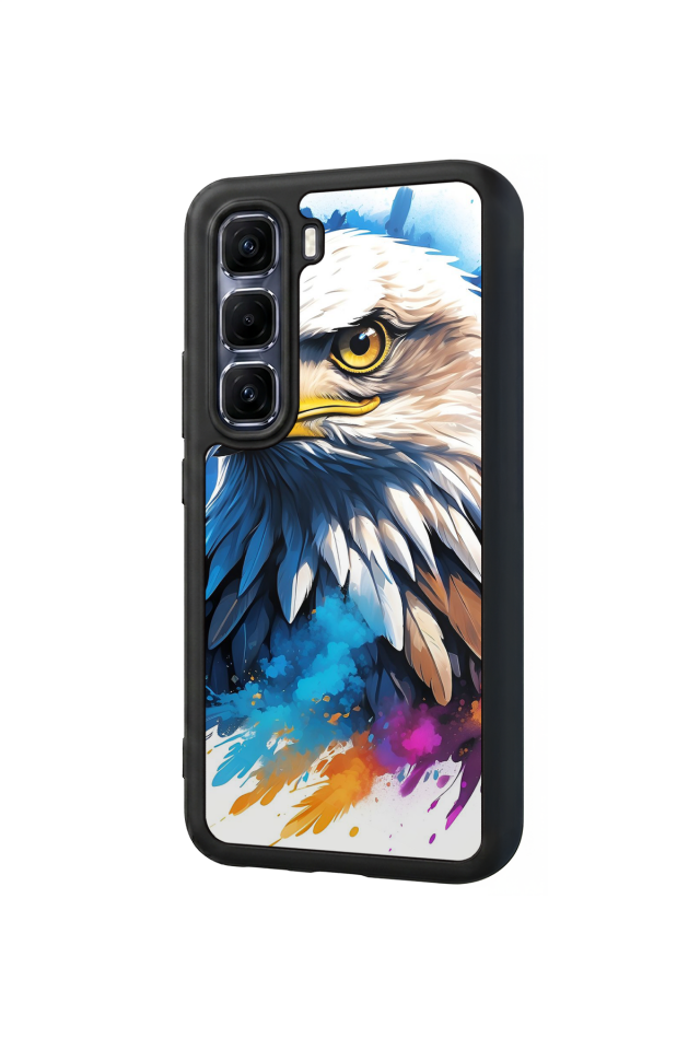 Infinix Hot 60 Pro Plus Uyumlu Besiktas Tasarımlı Glossy Premium Kılıf