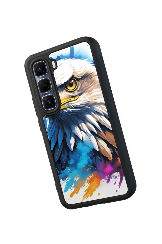 Infinix Hot 60 Pro Plus Uyumlu Besiktas Tasarımlı Glossy Premium Kılıf