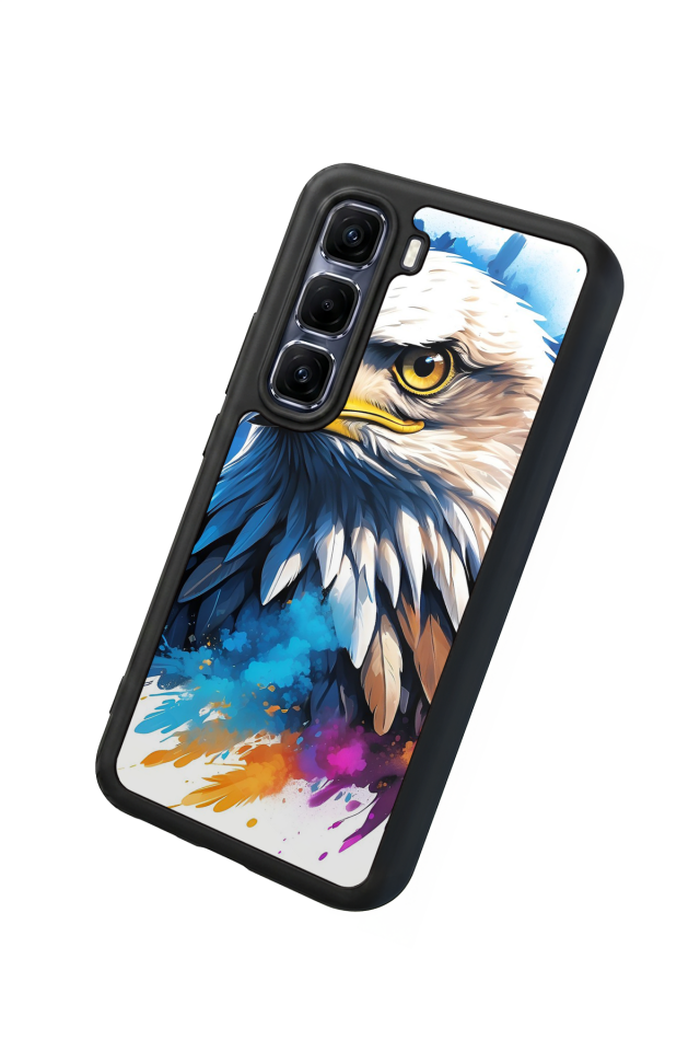 Infinix Hot 60 Pro Plus Uyumlu Besiktas Tasarımlı Glossy Premium Kılıf