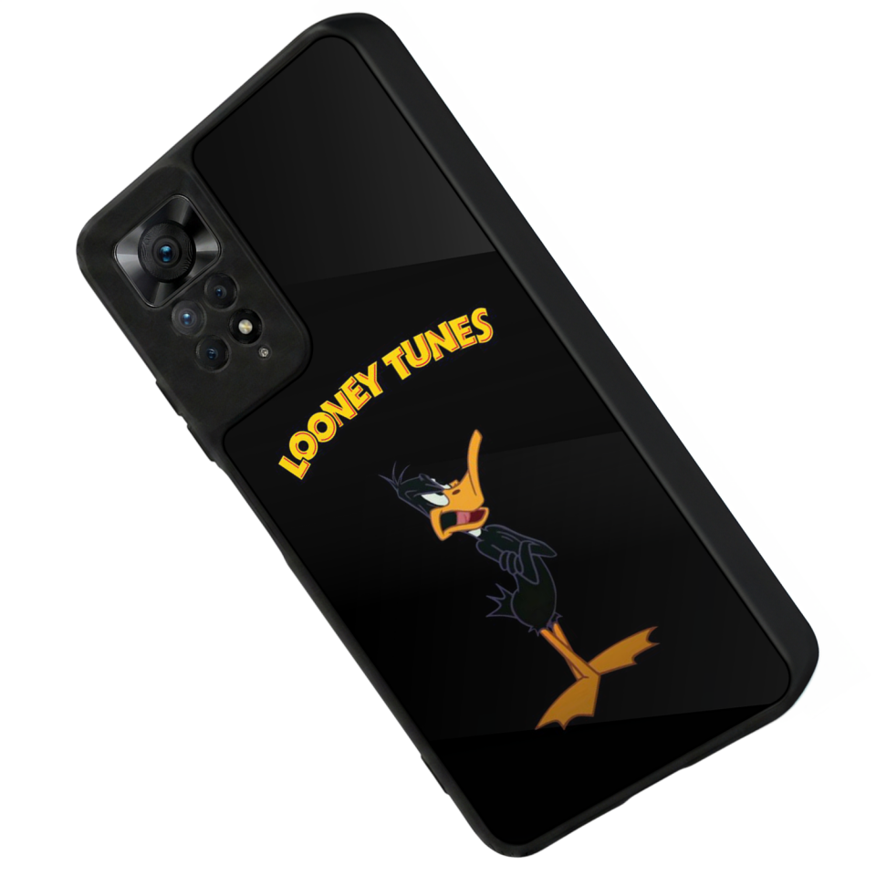 Xiaomi Redmi Note 11 Pro Uyumlu Daffy duck Tasarımlı Glossy Premium Kılıf