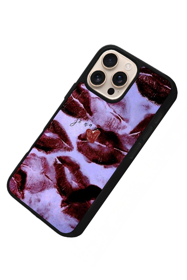 iPhone 14 Pro Uyumlu Dudak Tasarımlı Glossy Premium Kılıf
