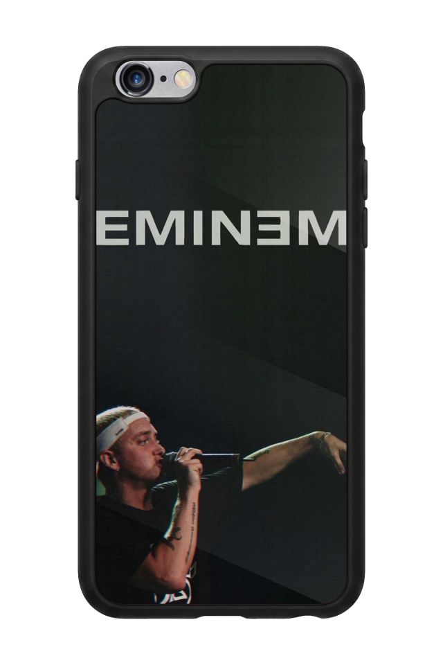 iPhone 6 Plus Uyumlu Eminem Tasarımlı Glossy Premium Kılıf